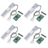 ShangHJ 4 Sets Digital Load Cell Weight Sensor + HX711 ADC Module for Arduino DIY Kitchen Scale Kit