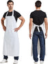 Nanxson TPU Waterproof Lightweight Industrial Work Apron, Adjustable Buckle Butcher Apron