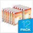 Cardinal Economy 3-Ring Binders, 1", Round Rings, Holds 225 Sheets, White, Carton of 12