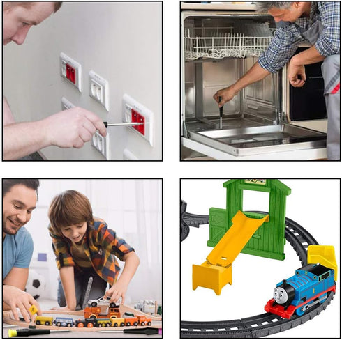 KALIM Set, 6 Set, Set etc.(TA1.4-TA3.0) Triangle Head Screwdriver PCS Repair Insulation Triangle Driver for Thomas