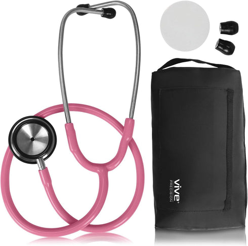 Dualhead Stethoscope, Dual Head Diaphragm Bell for Nurses, Doctors, Cardiology, Veterinary, Pediatrics