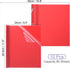 PATIKIL Plastic Report Covers with Prong, 10 Pcs 80 Sheet Capacity Clear Front Presentation Binders with 3 Metal Prong Fasteners Report Folder for Resume Documents Files Letter, Red by PATIKIL