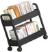 NTCLHFXU Space Saving Movable Storage Trolley Sturdy Utility Cart Accessory for Books Utensils