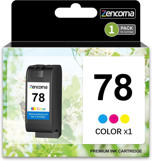 Remanufactured for HP 78 Ink Cartridge Tri-Color C6578DN for Deskjet 920c 940c 970c Color Copier