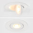 2 400 5 2700K/3000K/3500K/4000K/5000K, Dimmable, 90 Maxxima in. Rotatable Ultra-Thin Recessed LED Floating Gimbal