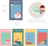 Monolike Fall in Newtro Sticky-It - 5p Set Self-Adhesive Memo Pad 50 Sheets