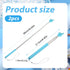 XIHIRCD 2pcs Telescopic Teachers Pointer, Pointer Sticks with Lanyard, Extendable Hand Pointer Finger Pointing Sticks