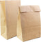 BadenBach 50 Pack 12 Lb Brown Paper Lunch Bags, 12.5" x 7"