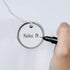 Avery Metal Rim Key Tags: 1.25" Diameter, White, 500 Tags with Strings