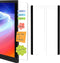 TsuvyXeg Monitor Memo Board Sticky Note Holder for Computer Monitor Side Panel Office