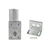 CHACNS 370WG 12V DC 10RPM Electric Motor Worm Geared Drive Motor with Screw for Fixed Motor Use