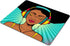Smooffly Gaming Mouse Pad Custom Design, Young Sexy Afro American Woman, Non-Slip Rubber Gaming Mouse Pad
