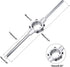 uxcell Die Stock Handle Wrench Holder for Metric M12-M14 / 24mm-38mm OD Round Die by uxcell