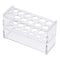 YOKIVE Tube Rack Holder - Acrylic for 10ml Lab Test Tube (Clear, 2x6-Sockets)