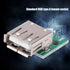 Oumefar 10Pcs USB Breakout Board, USB Type A Female Breakout Board with 2.54mm Pitch Connector DIP Socket