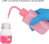 stonylab 2-Pack Chemical Wash Bottle, Pink LDPE Squeeze Bottle with Scale Labels, 250 ml (8 oz)