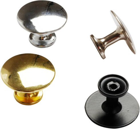 PILYON 6 Furniture Knob Pcs Zinc Alloy Single Hole Handle Drawer Bedside Cabinet Mushroom Handle Cabinet Wardrobe