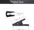 Fielect 2Pcs Alligator Clips 32A Full Insulated Crocodile Clips Clamp with 4mm Banana Jack Plug for Automotive Car Battery Electrical Testing Green Red and Black