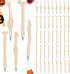 Lnrueg 50 PCS Bone Ballpoint Pens, Skeleton Finger Novelty Nursing Pen, 0.5mm Black Ink for Doctors, Nurses, Halloween
