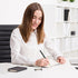 Gel Pens, 0.5mm Black Ink Fine Point Smooth Writing Pens, Pack of 10, Bulk Ink Gel Pen for Office/School Supplies