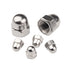 Instockbolts 1/4"-20 18-8 (304) 50pcs Acorn Cap Nuts, Stainless Steel Acorn Cap Nuts