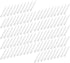 AUNMAS 100Pcs Plastic Transfer Dropping Pipette Eye Liquid Essential Oil Droppers Calibrated Airbrush Paint Science Laboratory Makeup Tool with Rubber
