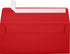 LUXPaper #10 Business Window Envelopes | 4 1/8" x 9 1/2" | Ruby Red | 80lb. Text | 50 Qty