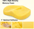 Tophacker Seat Cushion Office Car Seat Cushion, Memory Foam Cushion for Office Chair, Car Seat, Non-Slip Chair Pad