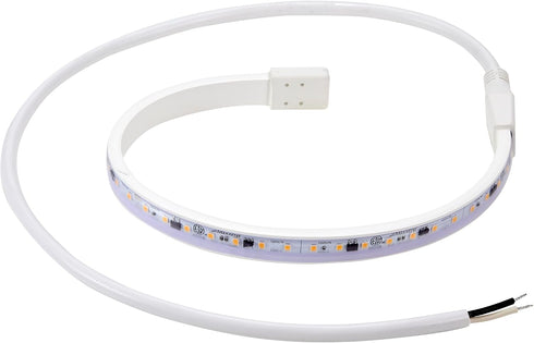 18 690 3000K 120V Maxxima in. Hardwired LED Under Cabinet Strip Light, Lumens, Warm White, Kitchen and Living Room