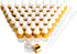 50PCS Transparent Sample Dropper Bottles, 1 ml Mini Essential Oil Dropper with 2 Plastic Droppers