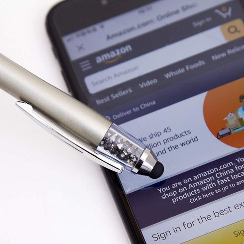 NC Ballpoint Pens 2 in 1 Stylus Pens, Medium 1.0mm Point Black Ink with Stylus Tips for iPads (10 packs)