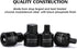 3/8-Inch Set, 16-Piece, 1/4 Inch 3/4 Inch, 6mm 19mm, MIXPOWER Drive Low Profile Impact Hex Driver SAE/Metric, Hex,