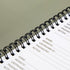Juvale 2-Pack Spiral Password Keeper Book, Password Notebook with Alphabetical Tabs, Gray/Black (80 Lined Pages)