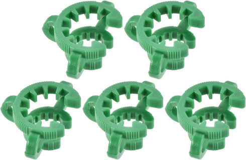 YOKIVE 5 Pcs Joint Clip, Lab Plastic Clips for Fixing Glass Instruments, Great for 10/18mm and 10/30mm Glass