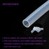 DMiotech 10mm ID 14mm OD 10 Feet Translucent Silicone Tube for Water Air Pump