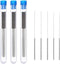3 Set 3D Printer Nozzle Cleaning Kit, Stainless Steel Nozzles Cleaner Needles for 3D Printers Accessories