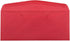 JAM PAPER #10 Business Colored Recycled Window Envelopes - Red Recycled - 4 1/8 x 9 1/2 - 50/Pack