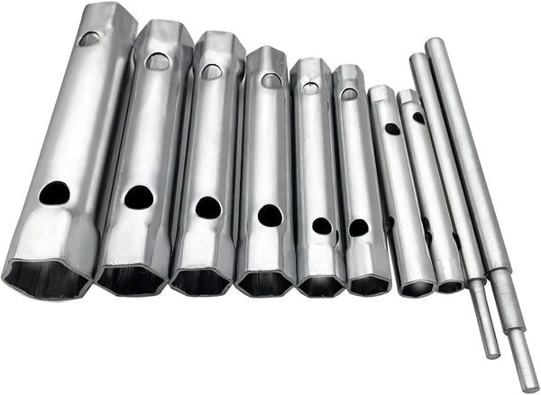 10Pcs Dual-Ended Shower Valve Socket Wrench Set - Faucet Nut Removal Tool for Tub & Shower Valve Plumbers