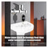 GANGSUQD Shower Water Temperature, LED Shower Temperature Gauge Led Digital Display Instant-Read for Bath Waterproof