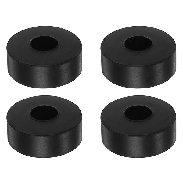 4pcs Rubber Spacer 2 Inch OD, 0.3 Inch ID, 2 Inch Thick Neoprene Round Anti Vibration Isolation Pads for Home Cars Boat