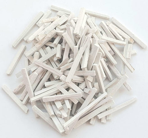 Generic White Slate Pencils for Writing, Thin, 250 Grams