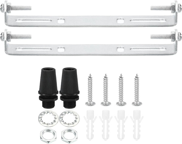 PATIKIL 120mm Ceiling Light Plate Kit, 2 Set Light Fixture Mounting Bracket