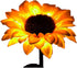 SLXTOU Led Solar Sunflower Flower Light, Outdoor Garden Garden Decoration Light, Lawn Plug-in