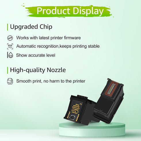 greencycle Remanufactured Ink Cartridge (Black, 1 Pack) Compatible for Canon PG-245XL, Pixma MG2522 Printers