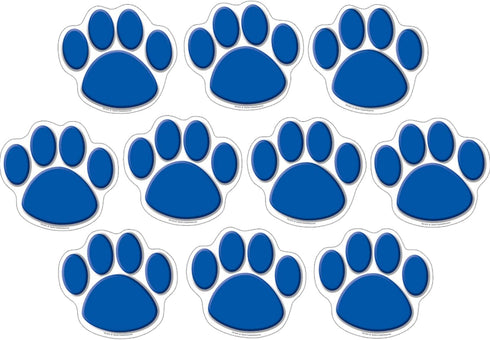 Teacher Created Resources Blue Paw Print Accents, TCR4275