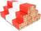 Gegong 72Pcs Carpenter Pencils, 7 Inch Octagonal Red Hard Black Lead, Woodworking Marking Tool