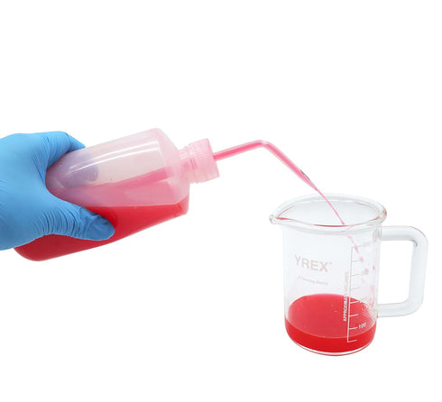 2 PCS Plastic Wash Bottle, LDPE Squeeze Bottles for Chemistry, Medical, Tattoo, Science Lab & Gardening