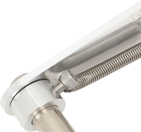 SparkFeng 21mm Encoder Bracket Holder with Aperture, Aluminum Alloy and Stainless Steel Encoder Mount, Compact Wear