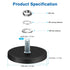 M6 30LBS, 12 Pack M6 M6 Winspeed Rubber Coated Magnet Anti-Scratch Neodymium Magnet Rubber Coated Mounting Magnets Base