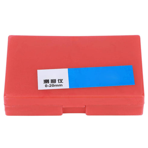 Thickness Gauge Round Thickness Tester Dial Indicator for Portable Measuring Jewelry Leather Board Equipment